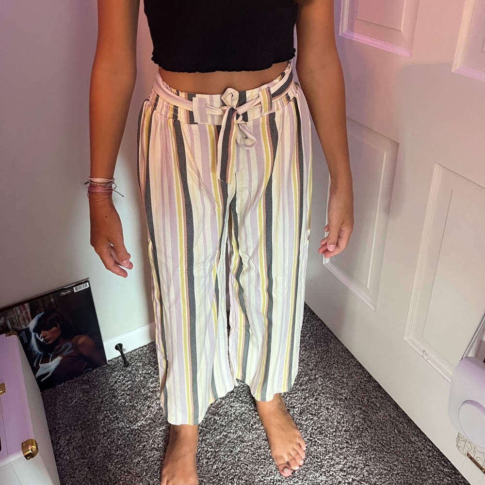 Girls flowy casual dressy pants.